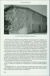 40Jahre Schneverdingen – eine Dokumentation<br/>Alte Sonderschule, Feldstraße