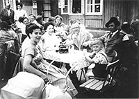 Schneverdinger Fotos – Kalender 2018 – Schützenfest vor der Waldschänke – 1956