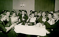 Abschlussball der Tanzschule Beuß, 1955 – Hotel Witte Schneverdingen