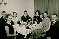 Abschlussball der Tanzschule Beuß, 1955 – Hotel Witte Schneverdingen