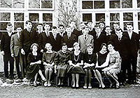 Klassenfoto 1962 – Abschlussklasse