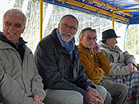 Klassentreffen 2013<br/>v. li. Gerhard Rosebrock, Günter Wagner, Hartmut Scheibel, Dieter Born