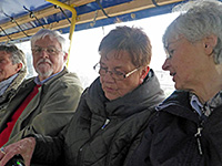 Klassentreffen 2013<br/>v. li. Klaus-Dieter Struck, Lutz Stark, Annemarie Platte (geb. Alvermann), Erika Freytag (geb. Inselmann)