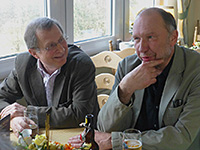 Klassentreffen 2013<br/>v. li. Dieter Dehne (geb. Müller), Dieter Born